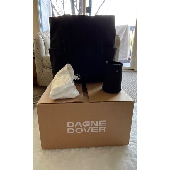 Dagne Dover Black Tote Bag - Picture 2 of 5